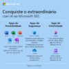 Microsoft Office 365 Family - Assinatura de 12 Meses para até 6 Usuários