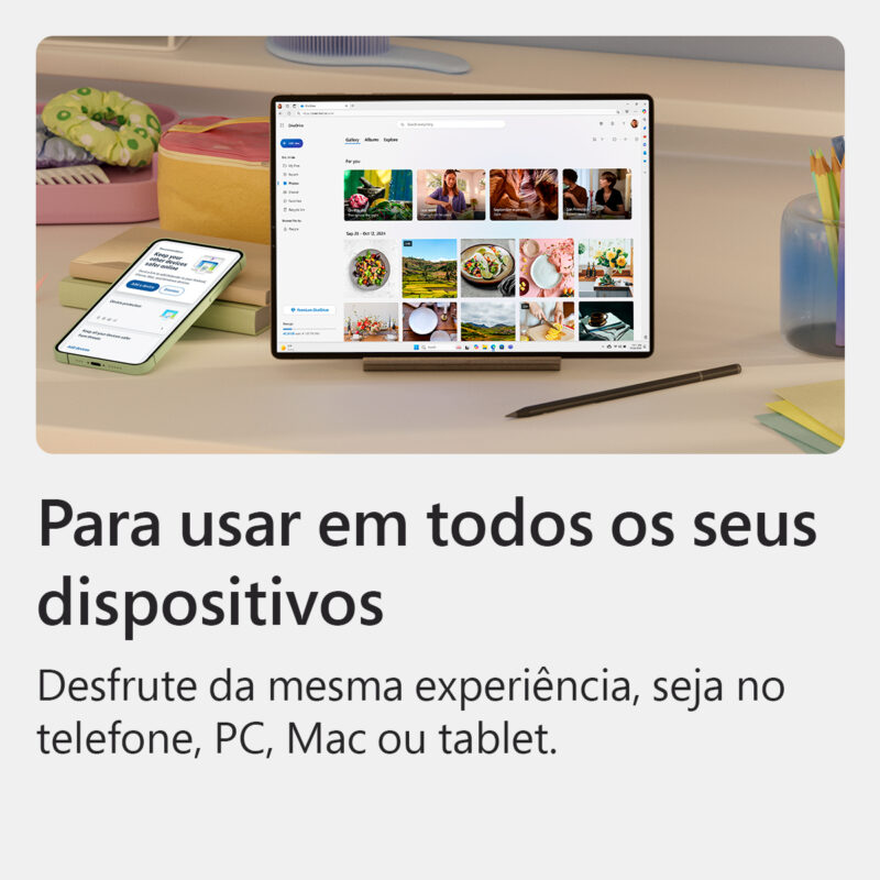 Microsoft Office 365 Family - Assinatura de 12 Meses para até 6 Usuários