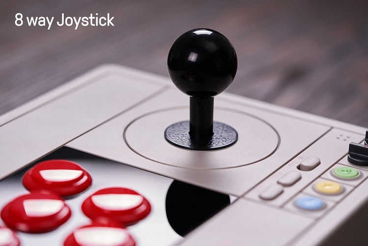 8BITDO Controle Bluetoth e Com Fio Arcade Stick Para Nintendo e PC