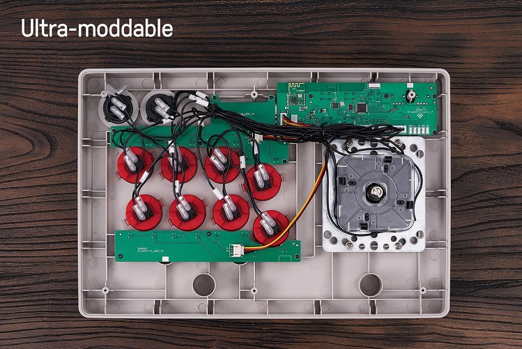 8BITDO Controle Bluetoth e Com Fio Arcade Stick Para Nintendo e PC