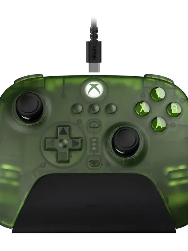 Controle 8bitdo Ultimate 3-modos Jade Para Xbox One Xbox Series Pc Android E iOS