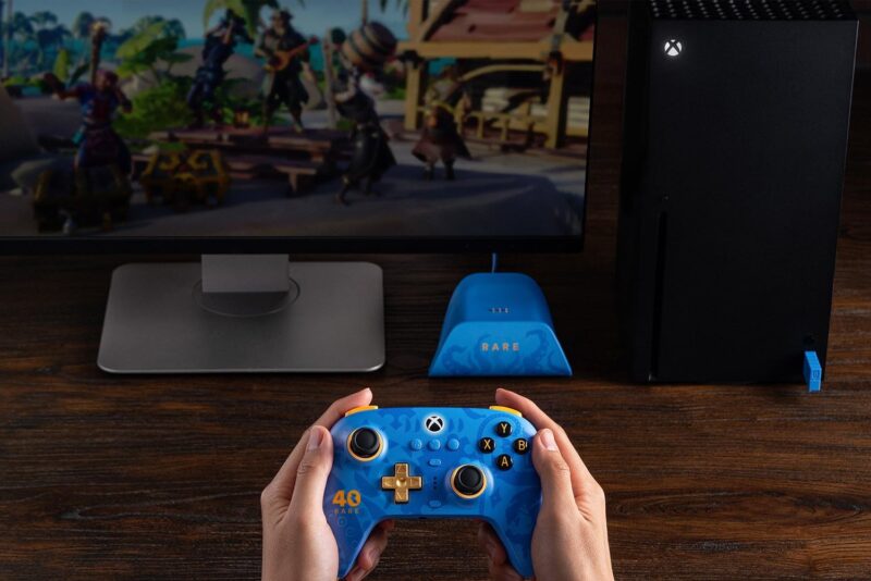 Controle 8bitdo Ultimate 3-modos Edição 40 anos Rare Para Xbox One Xbox Series Pc Android e iOS