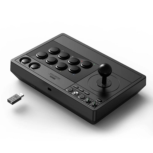 8BITDO Controle Bluetoth e Com Fio Arcade Stick Para Xbox e PC Preto