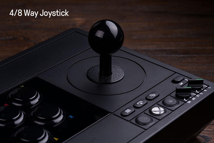 8BITDO Controle Bluetoth e Com Fio Arcade Stick Para Xbox e PC Preto