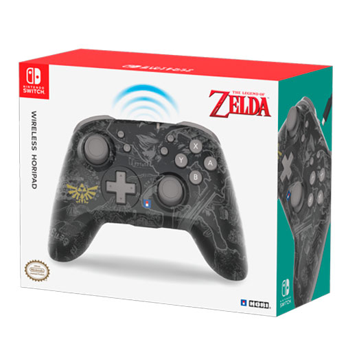 Controle Sem Fio Horipad Edição The Legend of Zelda para Nintendo Switch 1 e 2
