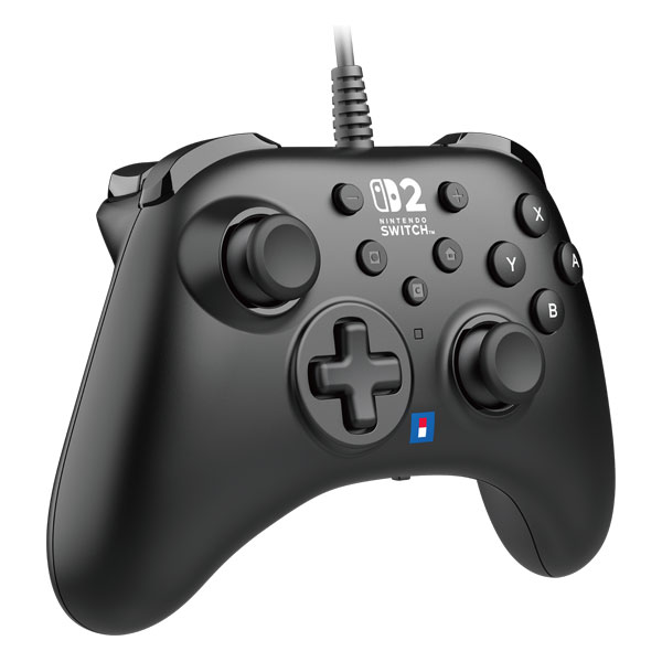 Controle HORIPAD Turbo (Black) Para Nintendo Switch 1, 2 e Oled