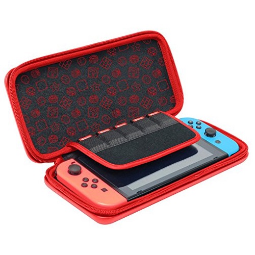 Estojo de Viagem Hori Alumicase Edição Super Mario para Nintendo Switch e Oled