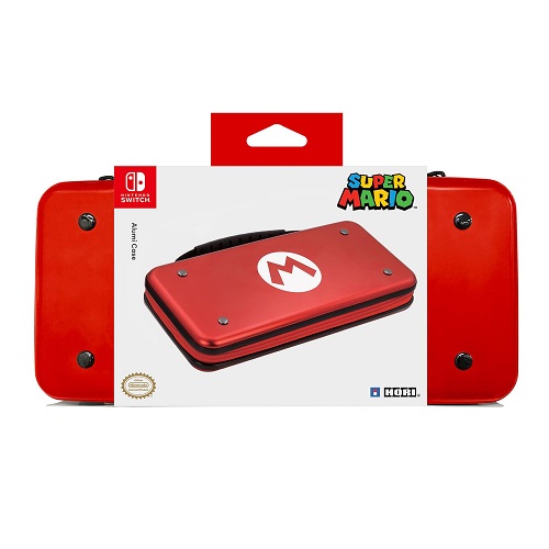 Estojo de Viagem Hori Alumicase Edição Super Mario para Nintendo Switch e Oled