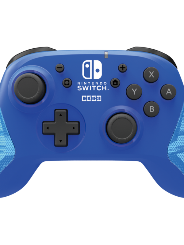 Controle Sem Fio Horipad Azul para Nintendo Switch 1 e 2