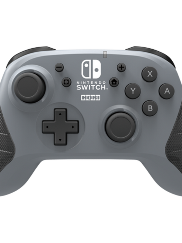 Controle Sem Fio Horipad Cinza para Nintendo Switch 1 e 2