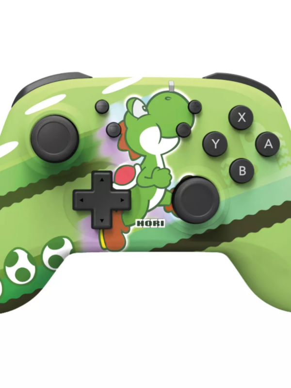 HORI Controle Sem Fio Horipad Edição Yoshi para Nintendo Switch 1 e 2