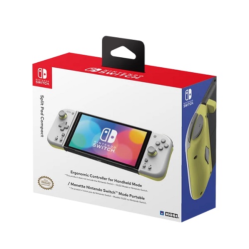 Controle  HORI Split Pad Compact Cinza para Nintendo Switch