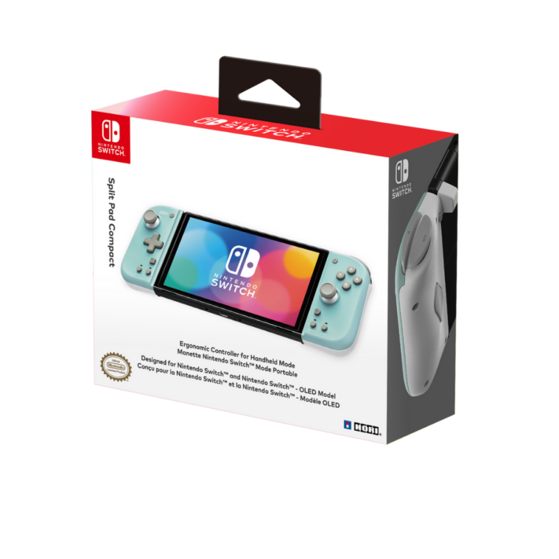 Controle HORI Split Pad Compact Verde para Nintendo Switch