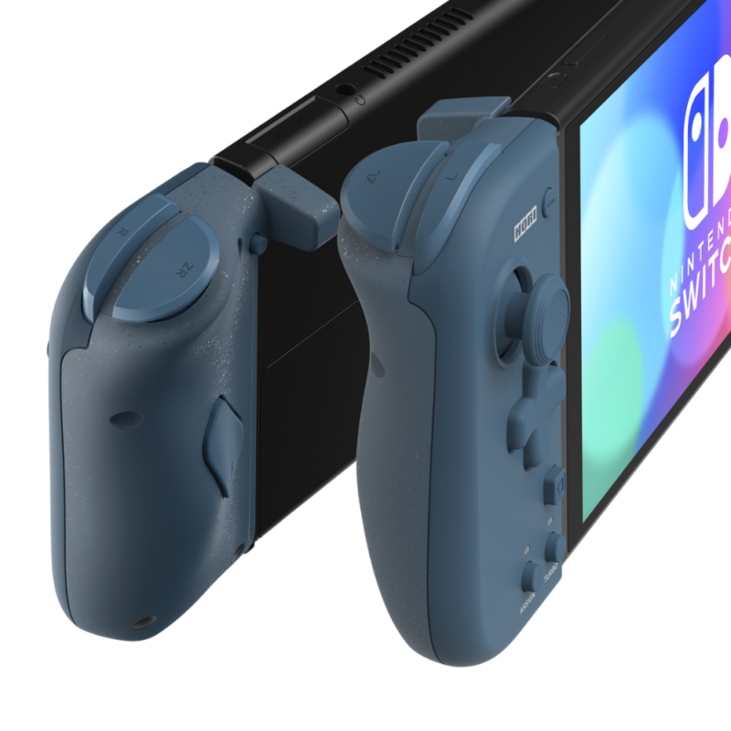 Controle HORI Split Pad Compact Azul para Nintendo Switch