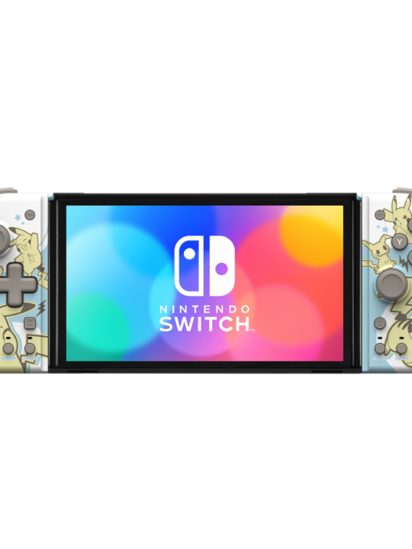 Controle Ergonomico HORI Split Pad Compact Pokemon Pikachu e Mimikyu
