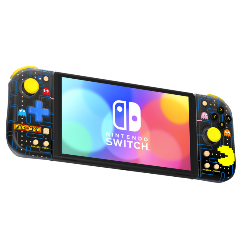 Controle HORI Split Pad Compact Edição Pac-man para Nintendo Switch