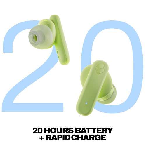 Skullcandy Fone de Ouvido Sem Fio Smokin Buds Verde Matcha