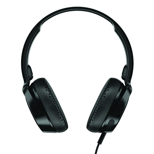 Fone de Ouvido com fio Skullcandy Riff Preto