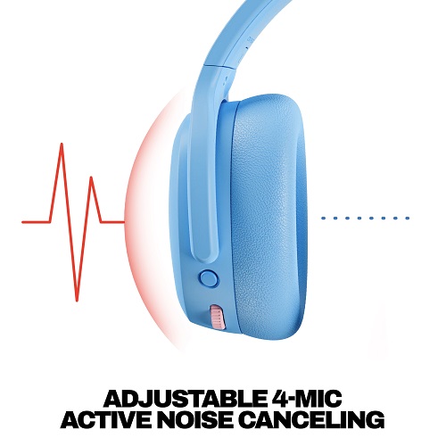 Skullcandy Fone de Ouvido Sem Fio Crusher ANC 2 Azul