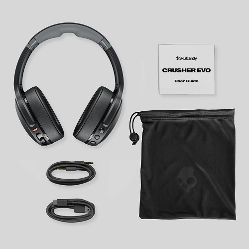 Skullcandy Fone de Ouvido Sem Fio Crusher EVO Preto