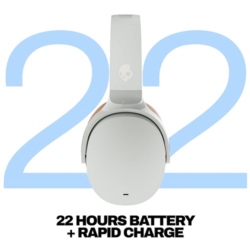 Skullcandy Fone de Ouvido Sem Fio Hesh ANC Branco