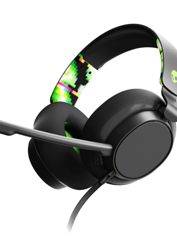 Skullcandy Fone de Ouvido SLYR Multiplataforma Preto Verde
